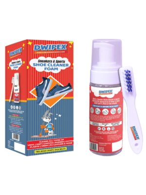 Image of Dwipex shoe cleaner foam bottle brush cover
